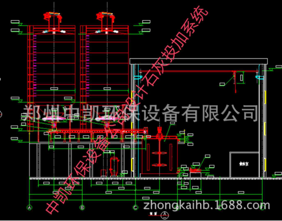 關于石灰投加系統的工藝流程與說明